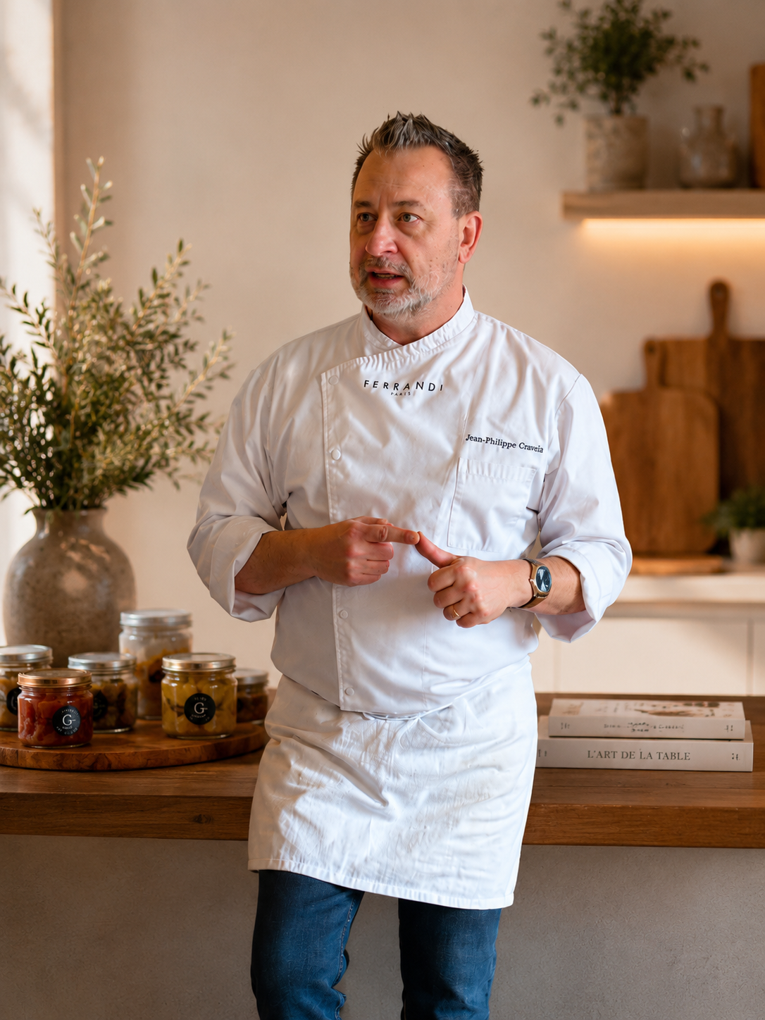 Chef Genfy, chef à domicile formé à l’école Ferrandi Paris
